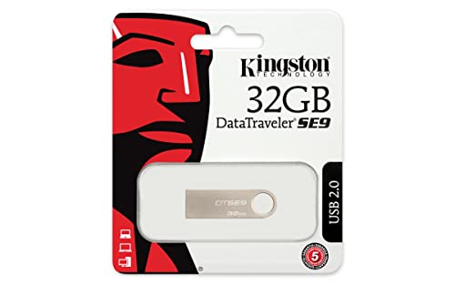 Kingston DataTraveler SE9 - DTSE9H/32GB Memoria USB, 32 GB, Color Plata