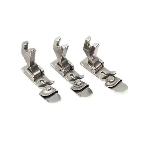 Pack de 3 Pies Prensatelas para Dobladillo de Acero miniatura 1