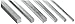 Small Parts 14680 Steel Key Stock Assortment, Zinc Plated, Oversized Tolerance, 12