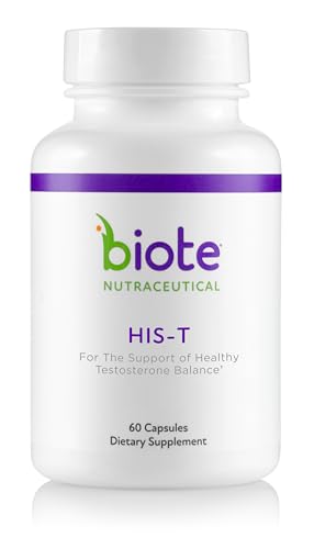 bioTE Nutraceuticals - HIS-T - Healthy Testosterone Balance Support for Men (60 Capsules)