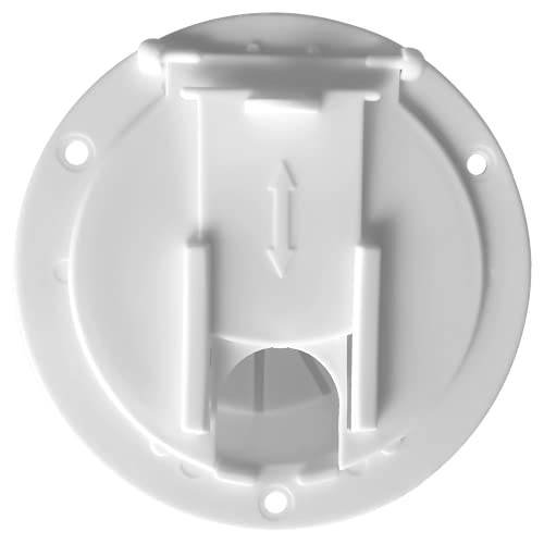 Nu-Set Lock | Rv Electrical Cable Hatch | Electrical Cable Hatch | Rv Accessories & Door Hardware,Rv011 (White) #TOP7
