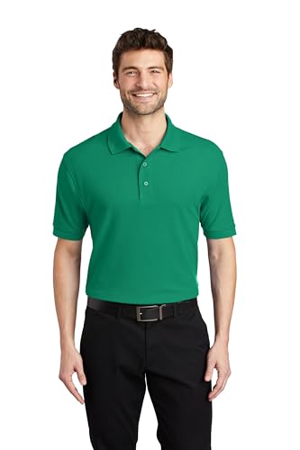Port Authority Silk Touch Polo, Kelly Green, XX-Large