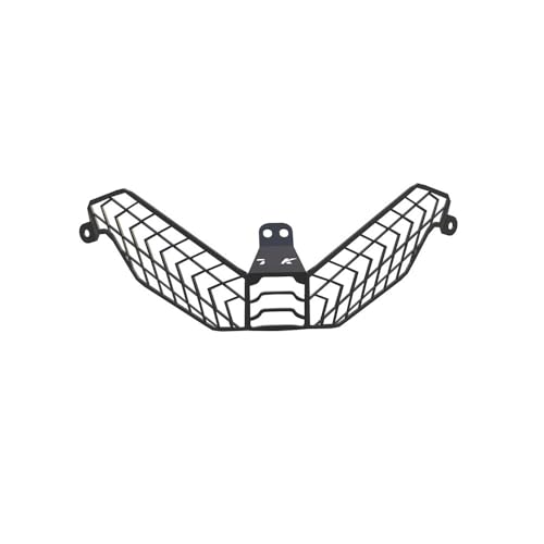 Grille phare moto TRK 702 cache protection optique contre gravillons