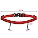 Yiju Triathlon Race Number Belt Running Belts, Adjustable, Lightweight, Accessories, Easy to Install, Triathlon Running Belt, Red