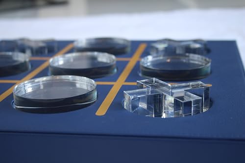 Modern Tic Tac Toe para Decoración de Hogar azul acrílico miniatura 6