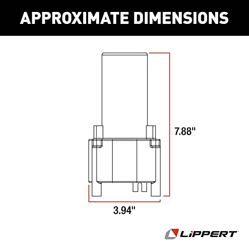 Lippert Venture Fifth Wheel Landing Gear Motor, Standard Replacement Motor, No Assembly Required, Motor Only - 142178