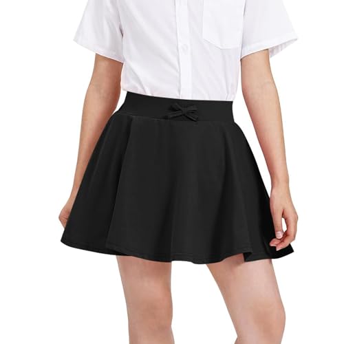Girls Skirts Kids Athletic Casual Mini Skorts Toddler Girls Summer Outdoor Sport Uniform Skirts Cute Bow Flowy Dress3