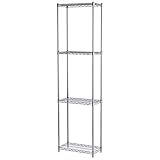 Akro-Mils AWS861224SU 4-Shelf Wire Shelving Starter Unit, 12