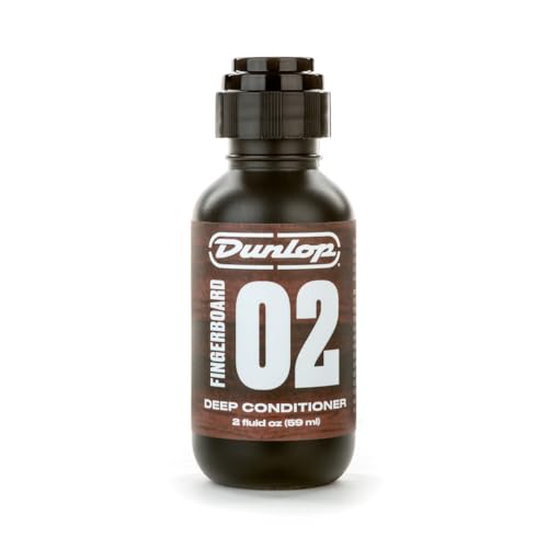 JIM DUNLOP 6532 - Formula 65 Fingerboard 02 Deep Conditioner Guitar and Bass Fingerboard Cleaning and Maintenance Oil Format 2oz (60ml)