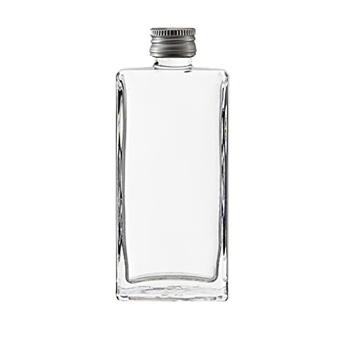casavetro 24 x 50 ML Bouteilles vides en Verre Transparent avec Bouchon à vis – Bouchon torsadé réutilisable et Rechargeable Gin Huile Vinaigre Soda Vodka Eau (24 x 50 ML) - Image 4
