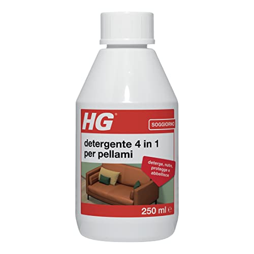 HG Detergente 4 in 1 per Pellami - Prodotto a Base...