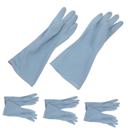 ABOOFAN Geschirrspülhandschuhe Für Damen – 4er-set Wiederverwendbarer Reinigungshandschuhe – Geschirrspülhandschuhe Für Die Küche Mittlere Größe