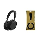 【セット買い】ソニー(SONY)WH-1000XM6 ブラック:ワイヤレスヘッドホン＋mimimamo (ミミマモ) スーパーストレッチヘッドホンカバー L (黒)