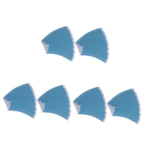 NOLITOY 3 Packs Hair Extension Tape Blue Double Sided Wig Adhesive Seamless and Sturdy Safe for Hair