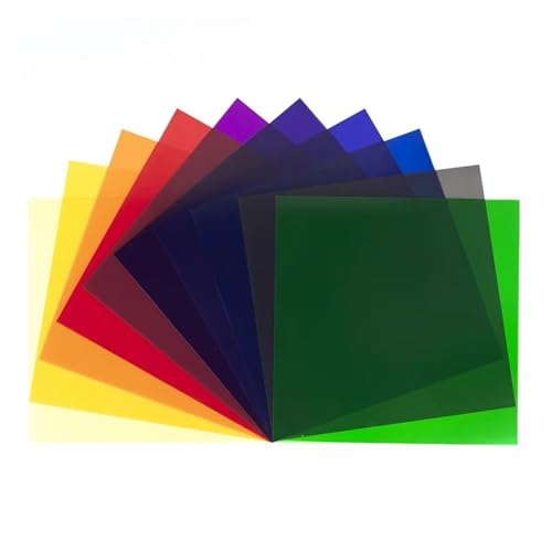 Filtros de gel correccion de color para corregir luces led frias en flash de estudio