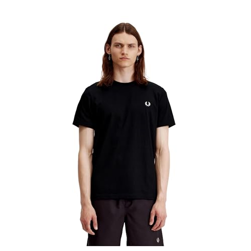Fred Perry Laurel Wreath Graphic T-Shirt pour un look urbain chic en terrasse