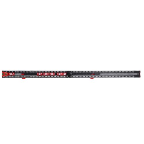 Règle de positionnement de perçage 90 cm carrée en T outil marquage multi-angle
