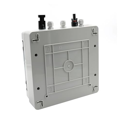 Boîtier de combinaison PV 500V avec disjoncteur 50A et composants DC durables