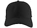 TOP HEADWEAR Blank Fitted Curved Cap Hat, Black 7 3/8