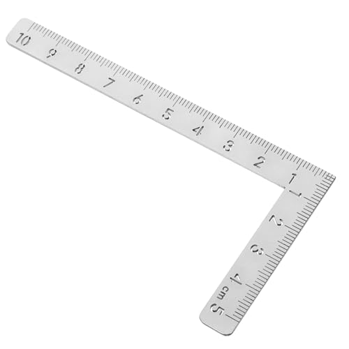 Règle d'angle en acier inoxydable durable pour traçage géométrique précis - 7