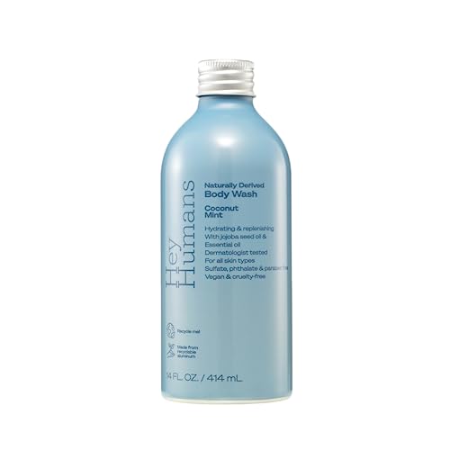 Basic Hey Humans-Body Wash Coconut Mint-14 fl oz
