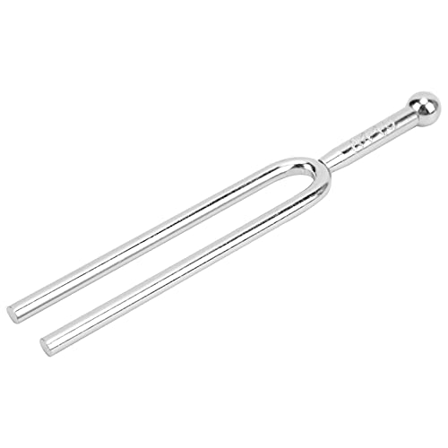 440Hz Tuning Fork, Stainless Steel Musical Instrument with Clear Pitch, Long Sound For Violin, Guitar, Lightweight and Compact, For All Tunable Instruments, Convenient Tuning,
