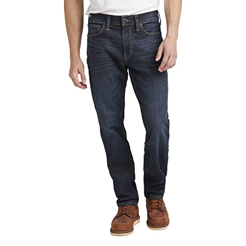 Silver Jeans Co. Mens The Athletic Fit Tapered Leg Jeans - Legacy
