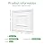 STICKGOO PVC Ceiling Tiles, 2'x2' Glue Up Ceiling Panel White to Prevent Breakage Cover 48 Sq. Ft, Pack of 12 Tiles