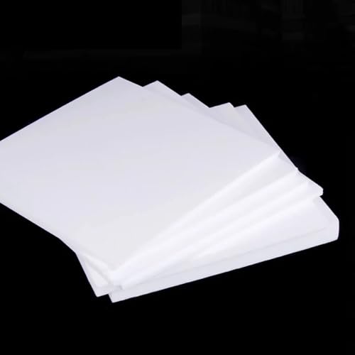 Láminas de PTFE blanco 300x300x4mm tablero resistente al calor 6