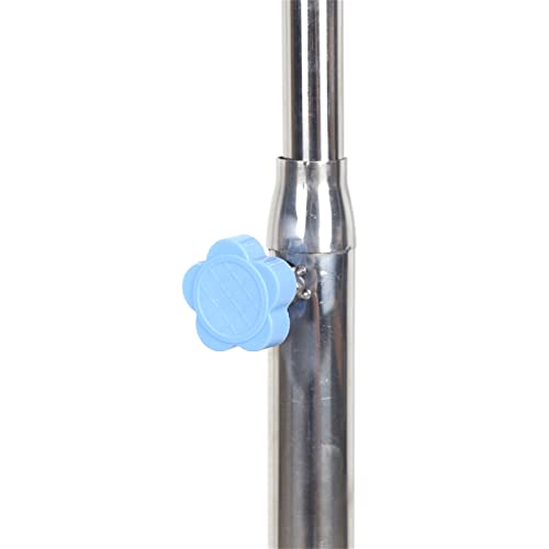 Stand-Stainless-Steel-Instrument-Salon-Tray-Tattoo-Rolling-Tray-Mobile-Mayo-Tray-Stand-Adjustable-Height-Medical-Doctor-Tattoo-Spa-Salon-Equipment-Personal-Care-Max-Load-30kg-Tray-Size-45x35cm