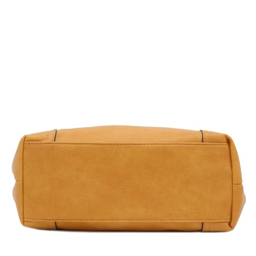 Image of Hobo Shoulder Bag with Big Snap Hook Hardware