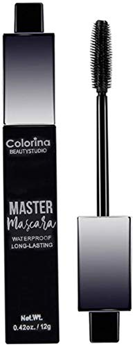 Mascara Waterproof Mascara, 4D Silk Fiber Lash Mascara Black for Longer, Thicker, Voluminous Eyelashes, Natural 4D Gel and Fibers Formula
