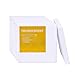 Produktbild Keilrahmen 10er Set Leinwand 15x15 cm aus 100% Baumwolle 380 g/m² Leinwand Set Maltuch zum Malen