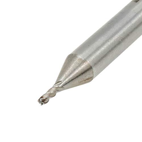 Image of End Mill Cutter CNC Bit 1.5mm Cutting Dia 6mm Shank Dia - Pack of 4