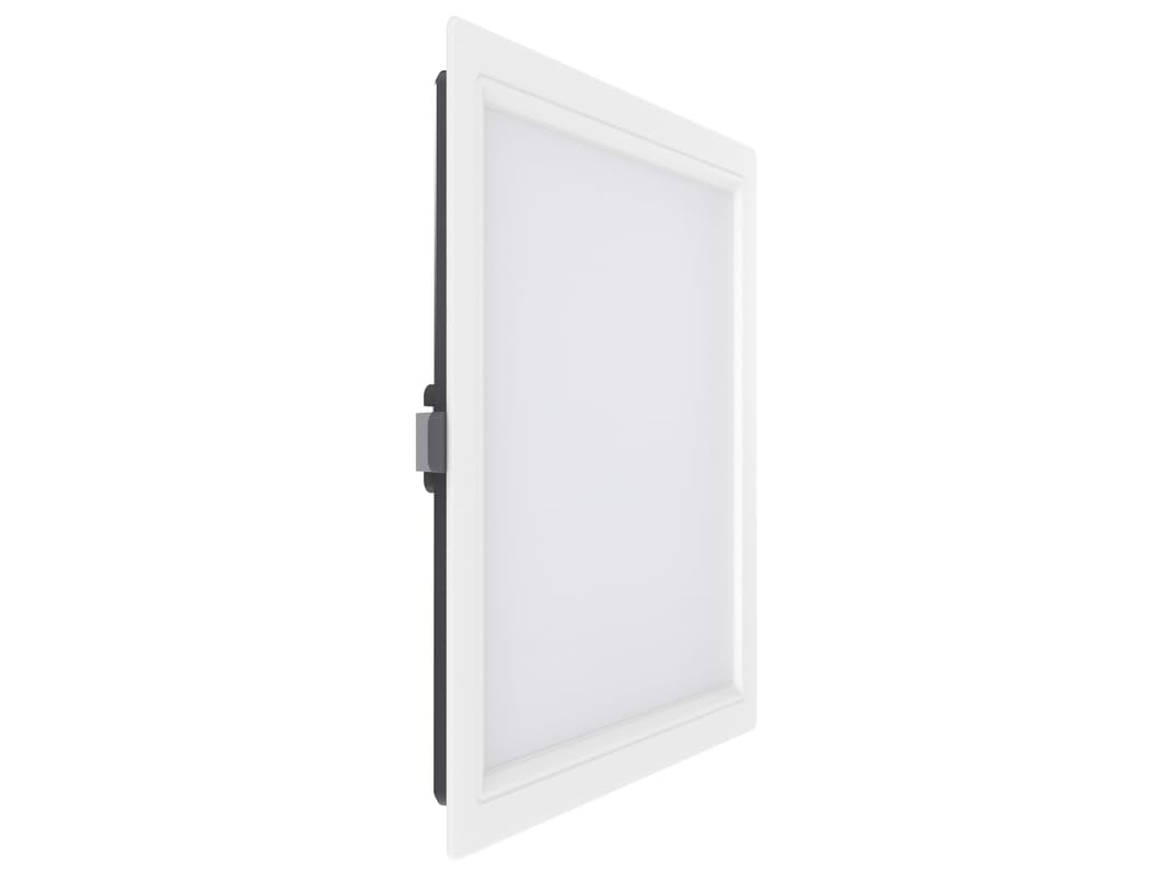 elleys' Hi-Fi OLLO 3 watt Slim EDGELIT Led Panel Light for Celling |Energy Saving | Up to 4 kV Surge Protection |False Ceiling Lights | Natural White Light |BIS Certified |Square led Light_Pack of 8 1