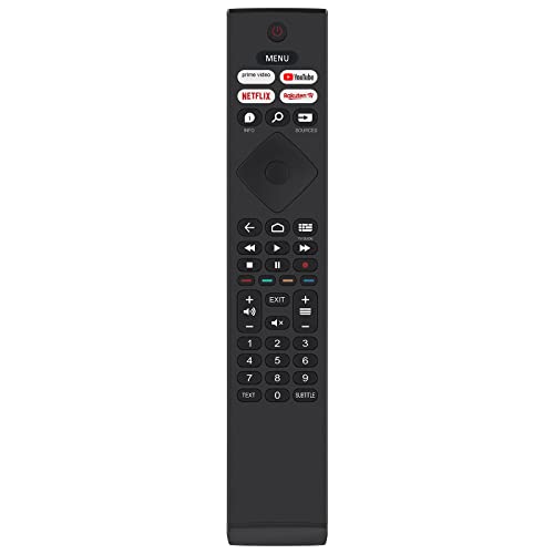 VINABTY Replace Remote Control Fit for Philips Smart 4K UHD LED TV 55PUS7406/12 55PUS7406 65PUS7406 43PUS7556/12 50PUS7556/12 65PUS7406/12 43PUS7406 50PUS7406
