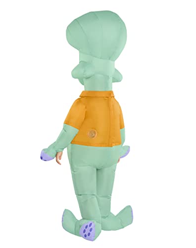 Disfraz Inflable Niño Squidward Bob Esponja Talla Única miniatura 2