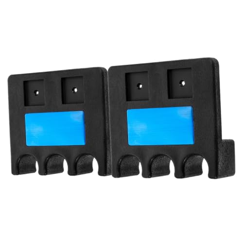 Porte-queue lesté 2 pièces avec organisateur polyvalent anti-chute