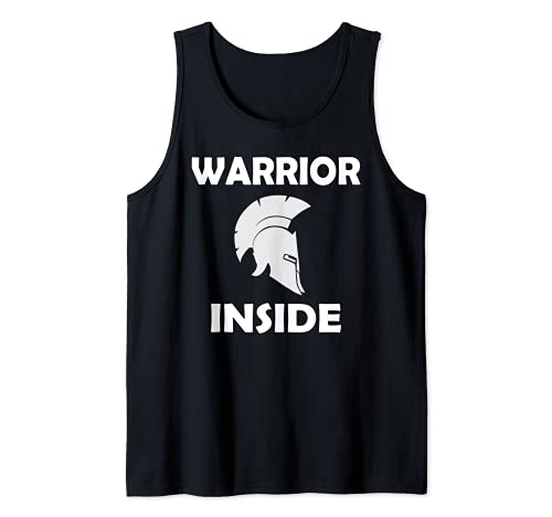 Cool Roman Warrior Inside - Honor Respect Fighter Rome Gift Camiseta sin Mangas