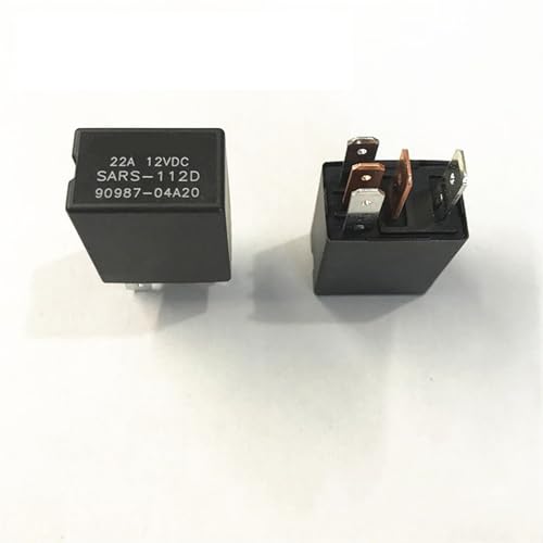 Relé de 12V automotriz de 5 pines SARS-112D componente de sustitución para caja de fusibles 90987-04A20