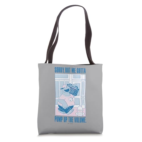 Tote Bag Sesame Street Cookie Monster robuste pour remplacer vos sacs plastiques jetables