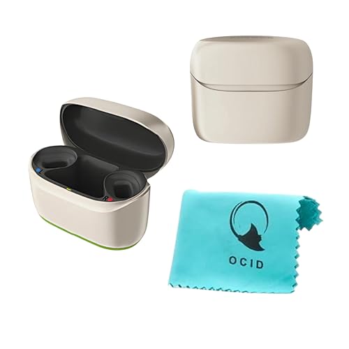 OCID Infinio Sphere Charger Go Portable Charging Case for Phonak Infinio Sphere RIC Hearing Aids | Official Phonak Accessory | Compact & Travel-Friendly