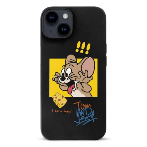 iPhone13Mini用ケース トムとジェリー いPhone13Mini用ケース アイフォン13Miniカバー TPU スマホケース 軽量 薄型 おしゃれ 全機種対応 ワイヤレス充電対応