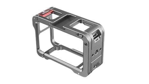 Image of TEKTONIC TCC-AT5 Metal Cage for Action 5 Pro /4 /3 - Protective Camera Cage with Cold Shoe Mounts & 1 /4″ Screw Holes | Vlogging & Action Filming Accessory