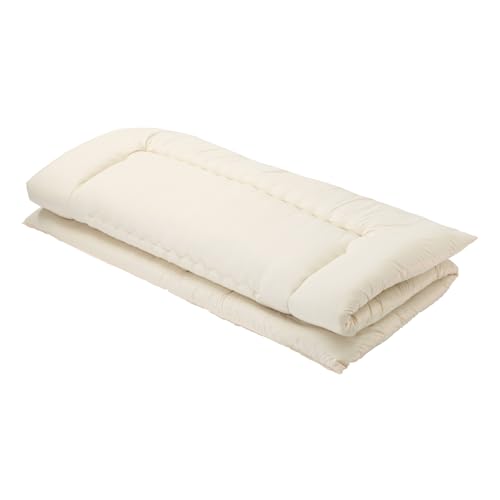 MORIRIN Japanese Futon Floor Mattress, Firm-Core, Made in Japan, Full