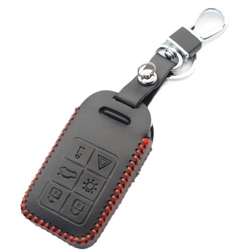 Funda de llave para coche con 6 botones compatible con mando de Volvo XC60 y S80 antiimpactos