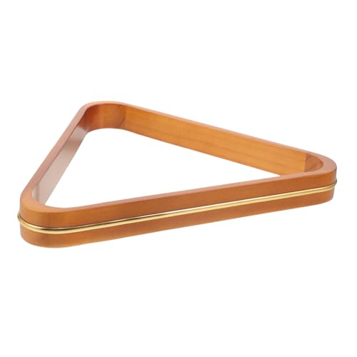 KOMBIUDA Billiards Rack Pool Ball Holder Triangle Billiard Rack Pool Table Accessory