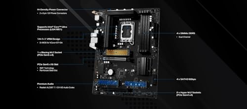 ASROCK B860M Pro-A WiFi (1851) (D) - Scheda madre - Immagine 6