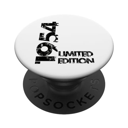 Edición limitada 1954 Cumpleaños 1954 Nacido 1954 Vintage PopSockets PopGrip Intercambiable