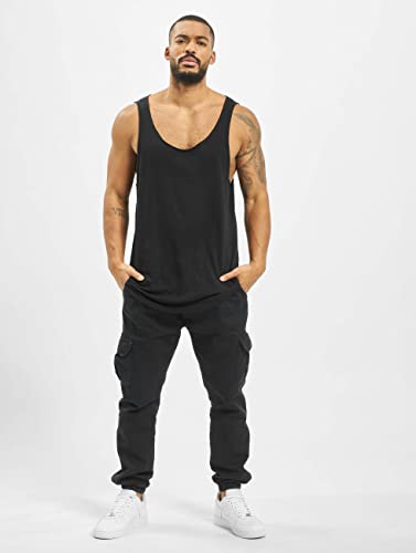 Urban Classics Heren Long Shaped Open Edge Loose Sport Tank Top - Image 7